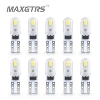 Maxgtrs T5 74 W1.2W W3W หลอดไฟ LED สว่างมาก ออโต้ ลิ่ม เกจ แ…