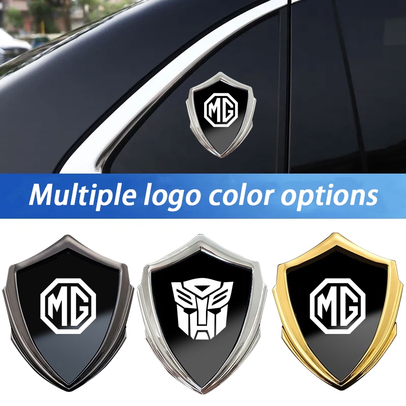 รถยนต์ MG 3D Retrofit โลหะหน้าต่างสติ๊กเกอร์ MG4 MG5 MG6 MG7 ส่วนบุคคลดัดแปลงรถกระบะตกแต่งสติ๊กเกอร์