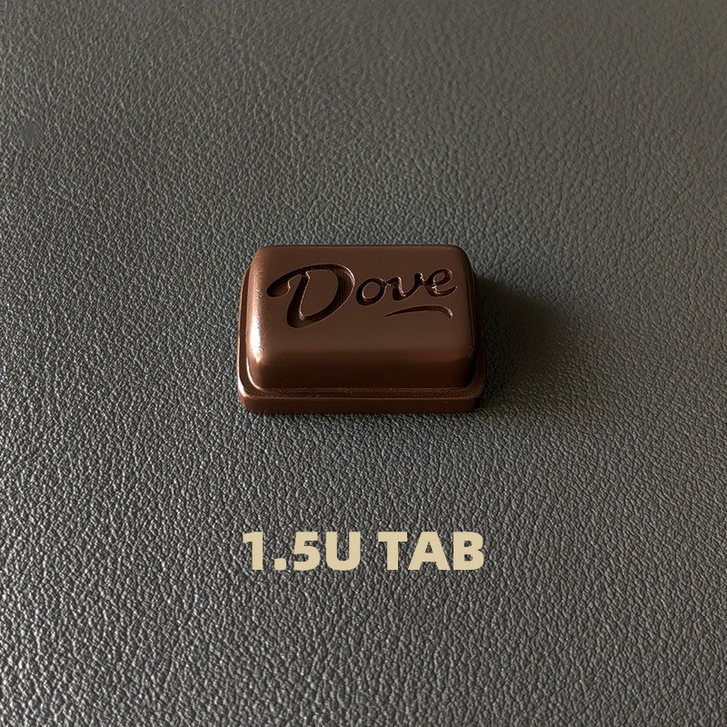 ปุ่มกดคีย์บอร์ดช็อคโกแลต TAB