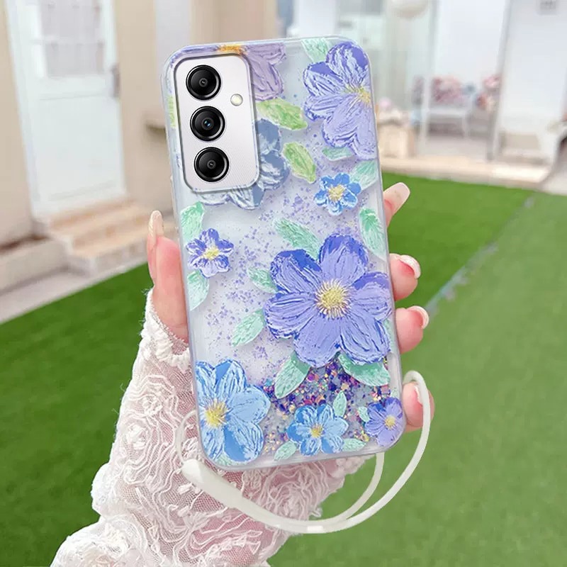 Samsung A17 A07 A56 A36 A26 A16 A06 A55 A35 A05S A24 A14 A54 A34 A13 A04S A06 A23 A53 5g A32 A52S A12 A22 เคสโทรศัพท์มือถือ พร้อมสายคล้อง สําหรับ