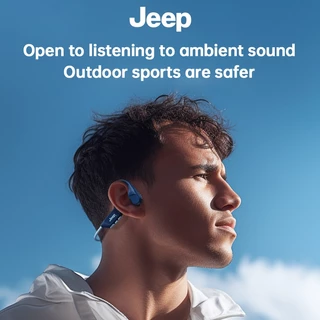 Jeep JPS-EC006 หูฟังบลูทูธ 5.3 IPX5กันน้ํา แบตเตอรี่ยาวนาน หูฟังไร้สาย พร้อมไมโครโฟน ระบบ Bone Conduction