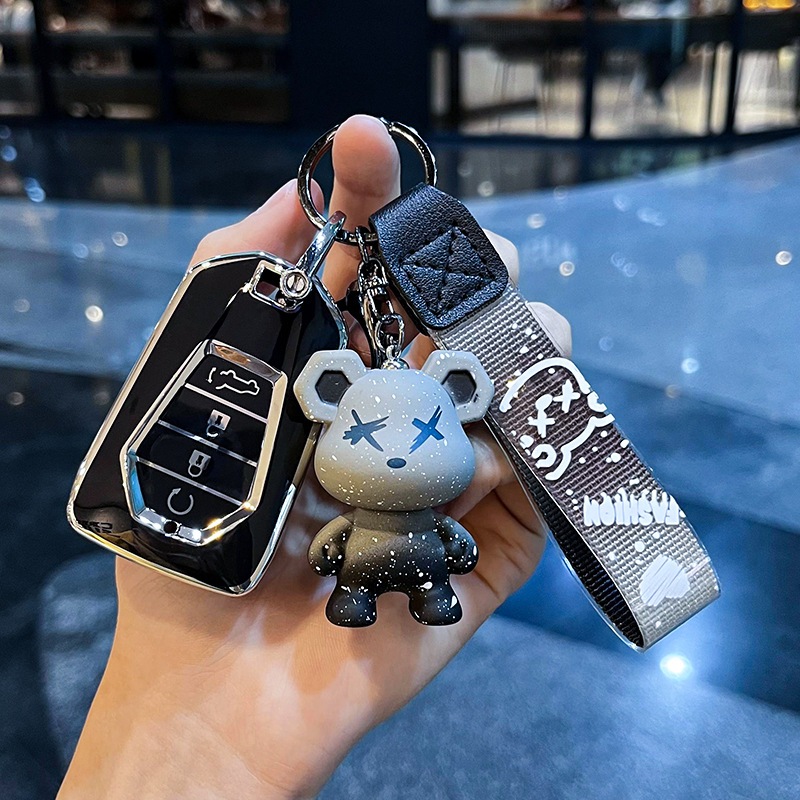 เคสรีโมตกุญแจรถยนต์ สําหรับ isuzu X-series D-MAX spark V-Cross MUX MU-X 3.0 dmax isuzu 3/4