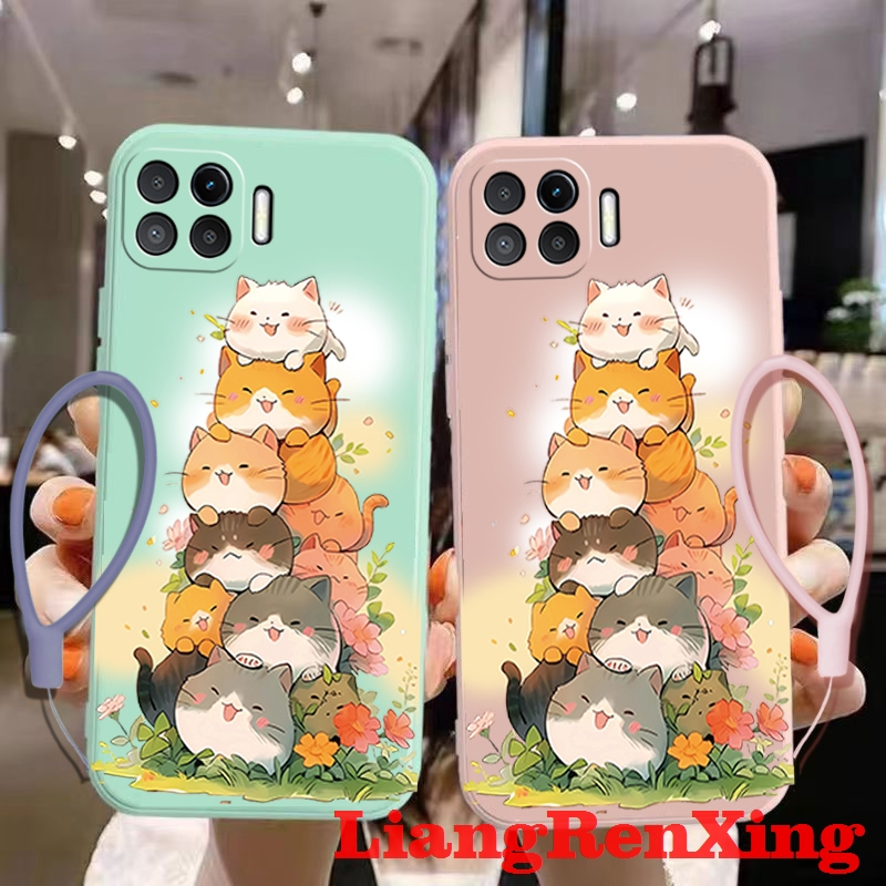 เคสโทรศัพท์มือถือ ซิลิโคนนิ่ม กันกระแทก สําหรับ OPPO A93 4g F17 PRO OPPO Reno 4F reno4 F YTDMM01