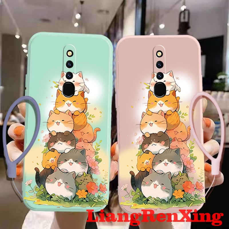 เคสโทรศัพท์มือถือ ซิลิโคนนิ่ม กันกระแทก สําหรับ OPPO F11 Pro OPPO F11 YTDMM01