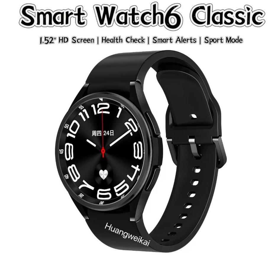 ใหม่ นาฬิกาข้อมือสมาร์ทวอทช์ เชื่อมต่อบลูทูธ ไร้สาย สําหรับ Samsung Watch6 VS hk9 ultra H11 H12 ultra hk9 hk8 pro max ultra2