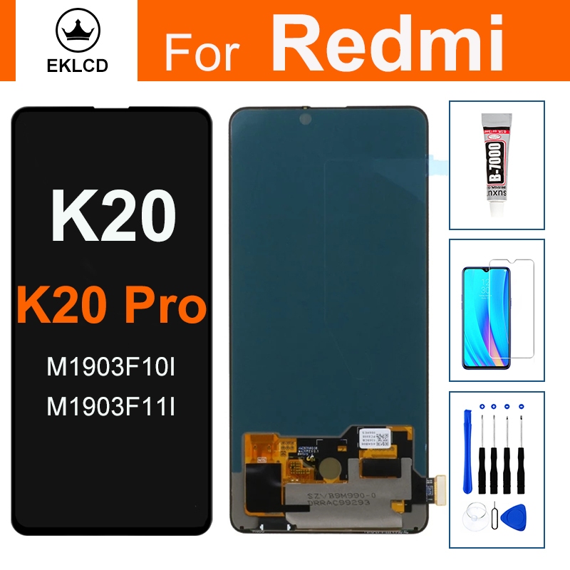 สําหรับ Xiaomi Redmi K20 K20 Pro M1903F10I M1903F11I จอแสดงผล LCD Touch Screen Digitizer Assembly