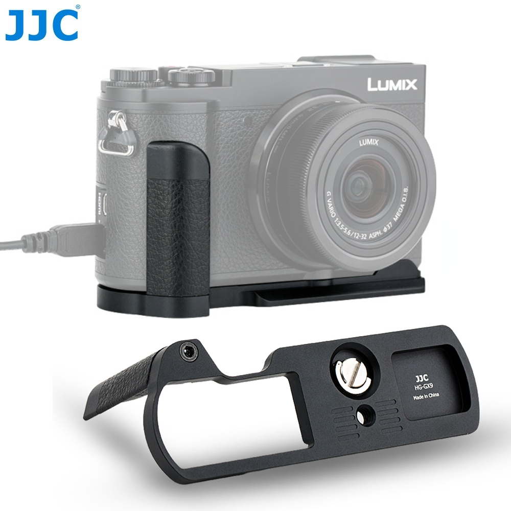 JJC Camera Hand Grip ด้ามจับกันลื่น กล้องมือจับสําหรับ Panasonic Lumix GX9 GX7 Mark III II GX85 GX80
