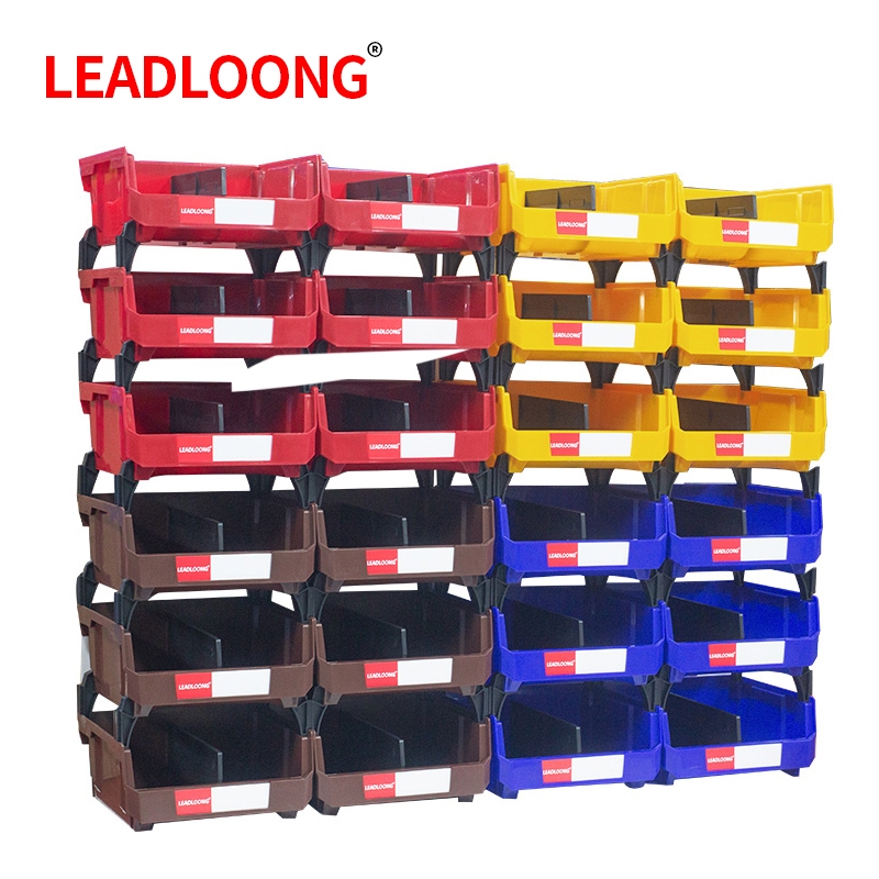 กล่องอะไหล่ V4 6 ชิ้น 276*279*128 มม. | กล่องเก็บเครื่องมืออเนกประสงค์แบบวางซ้อนกันได้และหวีได้