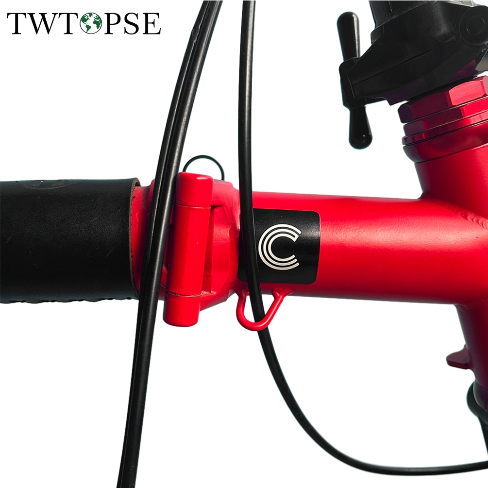 Twtopse สติกเกอร์ป้องกันกรอบจักรยาน สําหรับจักรยานพับได้ Brompton A C P