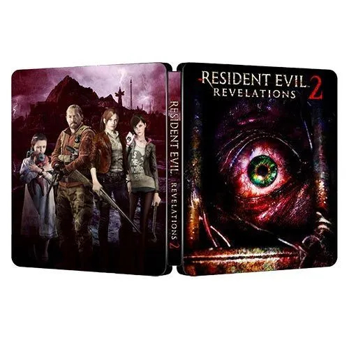 (เคสเหล็กเท่านั้นไม่มีแผ่นเกม) Resident Evil Revelations 2 | For PS4/PS5 Steelbook | ONi Fantasy Box