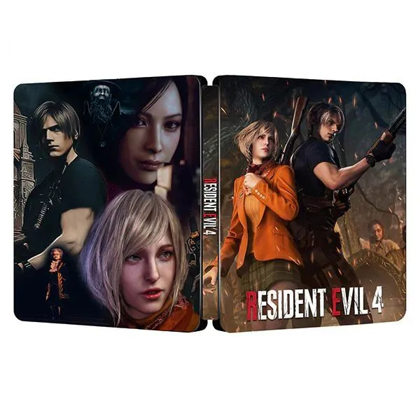 (เคสเหล็กเท่านั้น ไม่มีแผ่นเกม) Resident Evil 4 | For PS4/PS5 Steelbook | ONi Fantasy Box
