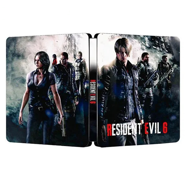 (เคสเหล็กเท่านั้น ไม่มีแผ่นเกม) Resident Evil 6 | For PS4/PS5 Steelbook | ONi Fantasy Box