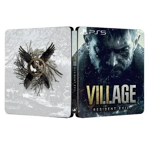 (เคสเหล็กเท่านั้น ไม่มีแผ่นเกม) Resident Evil 8 Village | For PS4/PS5 Steelbook | ONi Fantasy Box
