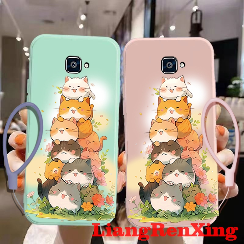 เคสซิลิโคนนิ่ม กันกระแทก สําหรับ samsung j7 prime samsung j4 plus j6 plus samsung j4+ samsung j6+ j7 pro YTDMM01