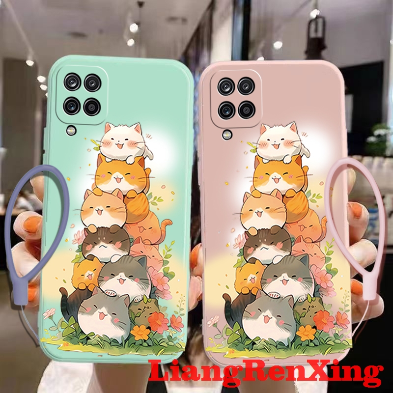 เคสซิลิโคนนิ่ม กันกระแทก สําหรับ samsung a12 samsung a22 4g YTDMM01