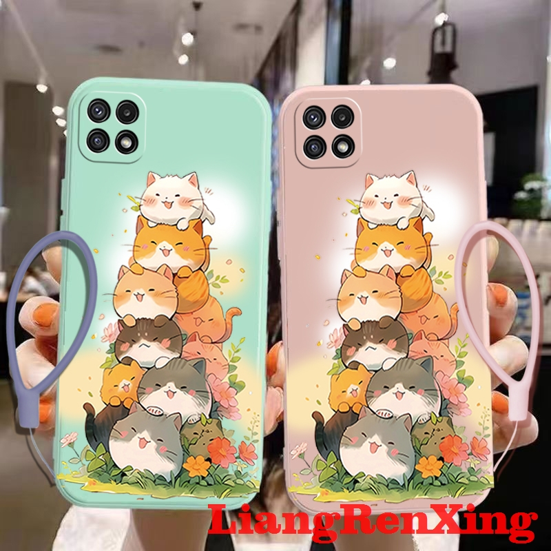 เคสซิลิโคนนิ่ม กันกระแทก สําหรับ samsung a22 5g samsung a22 4g YTDMM01