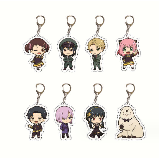 Spy Play House jiojio พวงกุญแจอะคริลิค ลายการ์ตูน Twilight Arnia Joel Blair