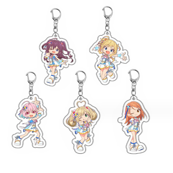 จี้พวงกุญแจอะคริลิคอนิเมะ Idol Master