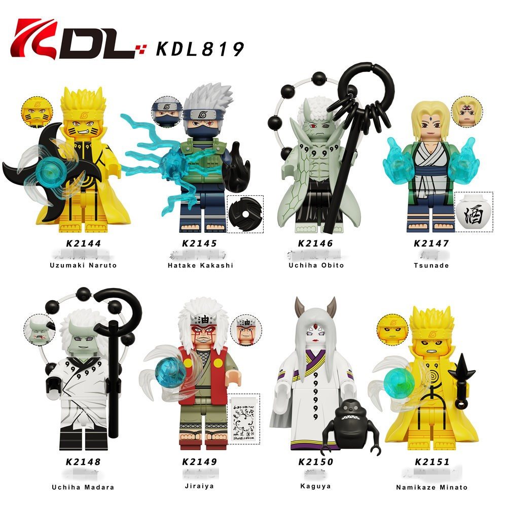 ของเล่นบล็อกตัวต่อ ฟิกเกอร์การ์ตูนอนิเมะญี่ปุ่น KDL819