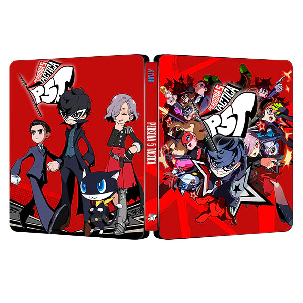 (เคสเหล็กเท่านั้น ไม่มีแผ่นเกม)Persona 5 Tactica | For PS4/PS5 Steelbook | ONi Fantasy Box