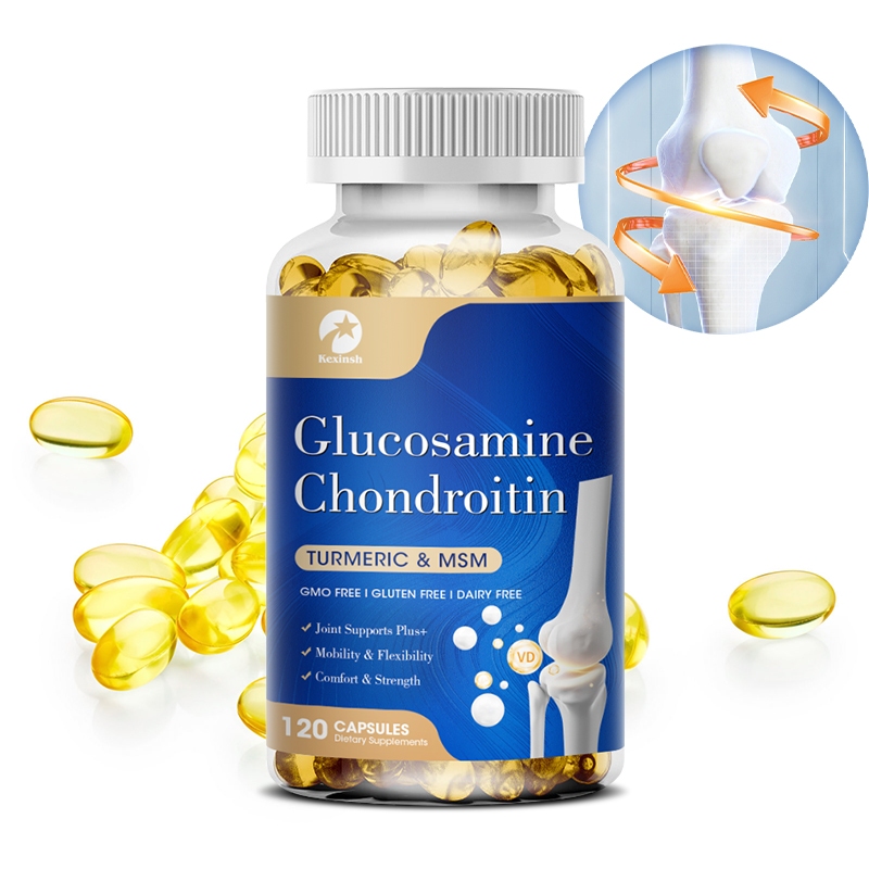 Kexinsh Glucosamine Chondroitin คอมเพล็กซ์ เสริมโอพติมม์ และคอลลาเจนเปปไทด์ สําหรับเส้นผม ผิวหนัง และเล็บ