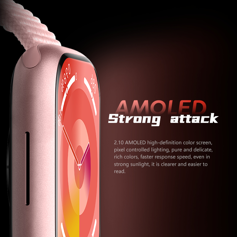 HW69 PRO MAX 2023 Smartwatch  AMOLED สมาร์ทวอทช์ S9 หน้าจอแอมโมเลด วัดอัตราการเต้นหัวใจ รองรับ NFC ก