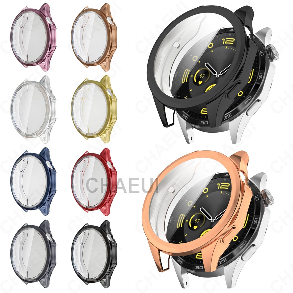 เคสกันรอยหน้าจอ แบบนิ่ม สําหรับ Huawei Watch GT4 46mm 41mm