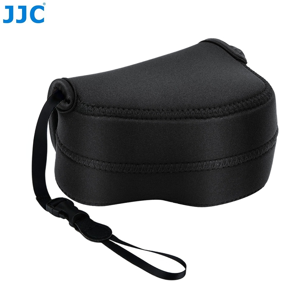 JJC กระเป๋าใส่กล้อง ผ้านีโอพรีน แบบนิ่ม ป้องกันเลนส์กล้อง สําหรับ Sony ZV-E10 A6600 A6500 A6400 A6300 A6100 A6000 A5100 A500 + E 16-50 มม. Canon PowerShot NSX510 HS