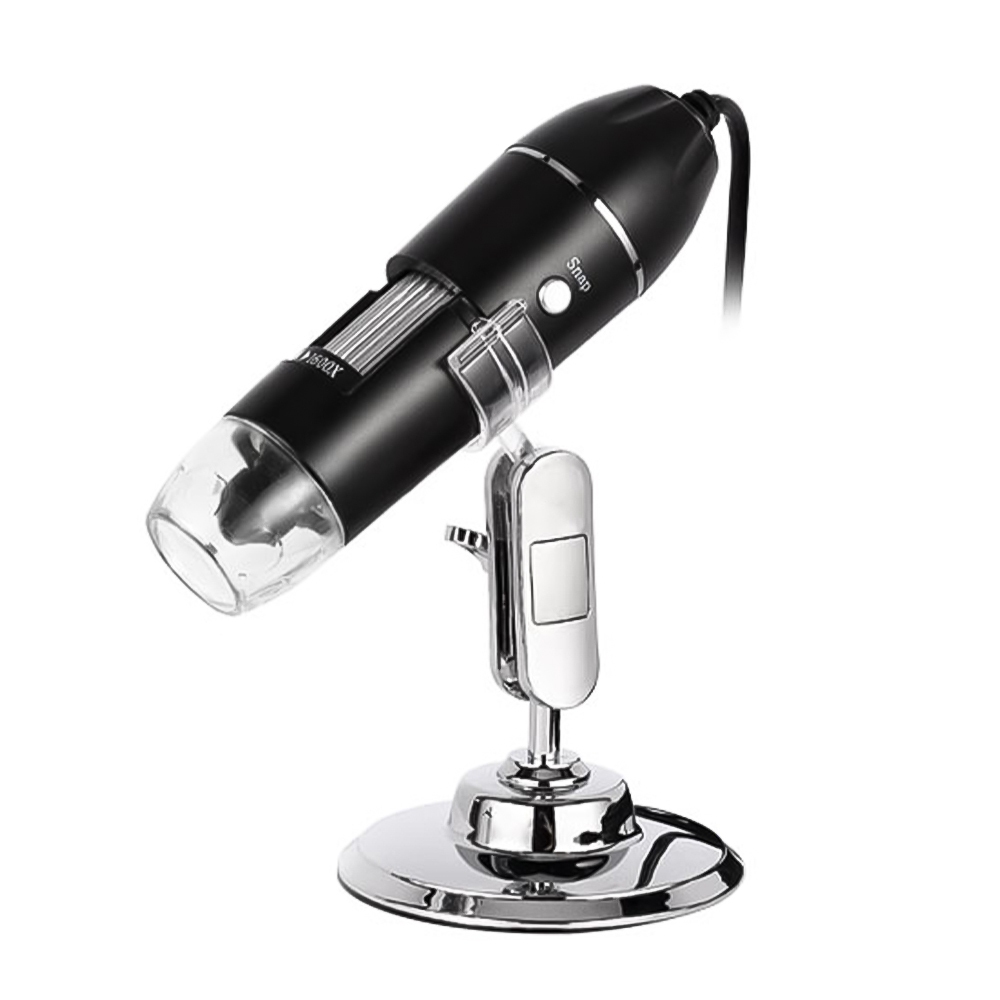 1600X กล้องจุลทรรศน์ ดิจิตอล LED Type-C/Micro USB 8 LED USBดิจิตอลแว่นขยาย Endoscopeกล้อง