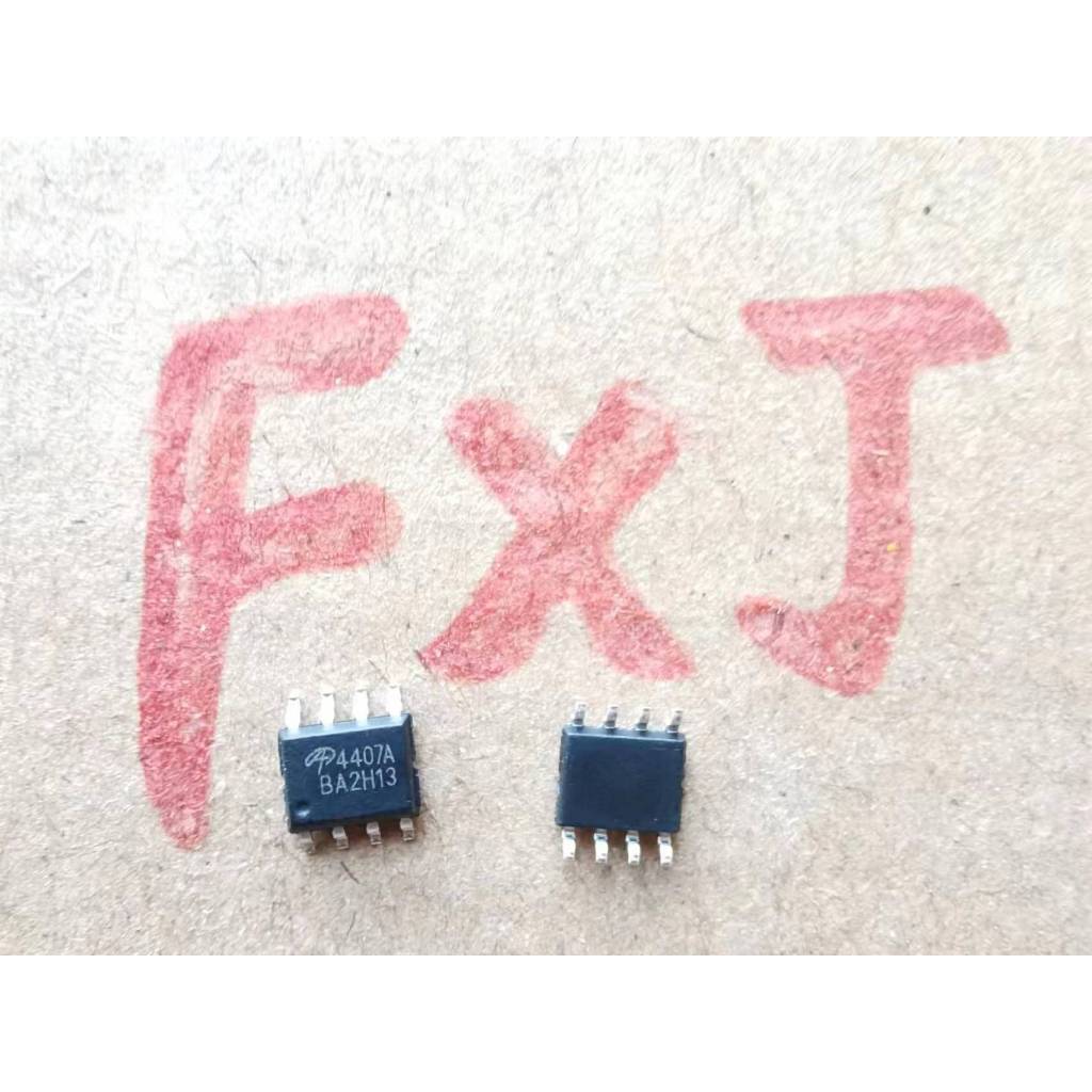 ((10 ชิ้น) AO4407A AO4407 4407A SOP8 MOS ช่อง P 30V 12A ใหม่ ของแท้