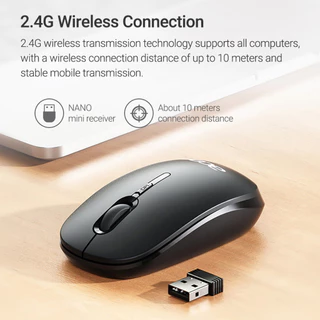Acer M153 เมาส์ไร้สาย เมาส์ปิดเสียง การปรับ DPI สามระดับ การเชื่อมต่อไร้สาย 2.4G Wireless Mouse การเล่นเกม / สํานักงาน