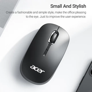 Acer M153 เมาส์ไร้สาย เมาส์ปิดเสียง การปรับ DPI สามระดับ การเชื่อมต่อไร้สาย 2.4G Wireless Mouse การเล่นเกม / สํานักงาน