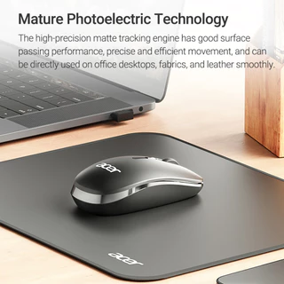 Acer M153 เมาส์ไร้สาย เมาส์ปิดเสียง การปรับ DPI สามระดับ การเชื่อมต่อไร้สาย 2.4G Wireless Mouse การเล่นเกม / สํานักงาน