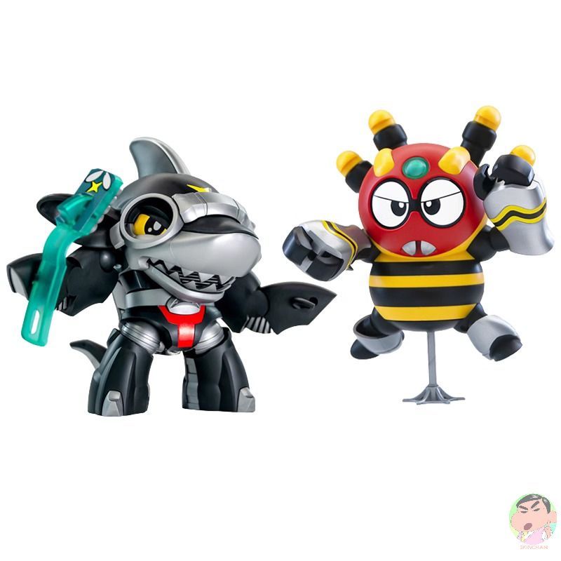 QOSMOS B-Robo Kabutack Sptdon & Sharkler Model Kit