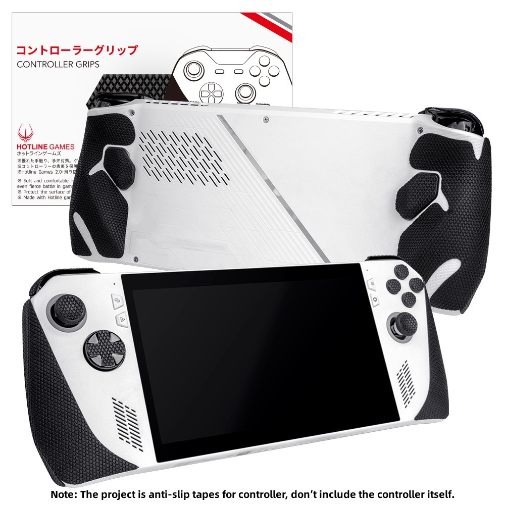 Hotline GAMES 2.0 PLUS Controller Grip Tape เข้ากันได้กับ ASUS Rog Ally,Buttons,ลื่น (Player)