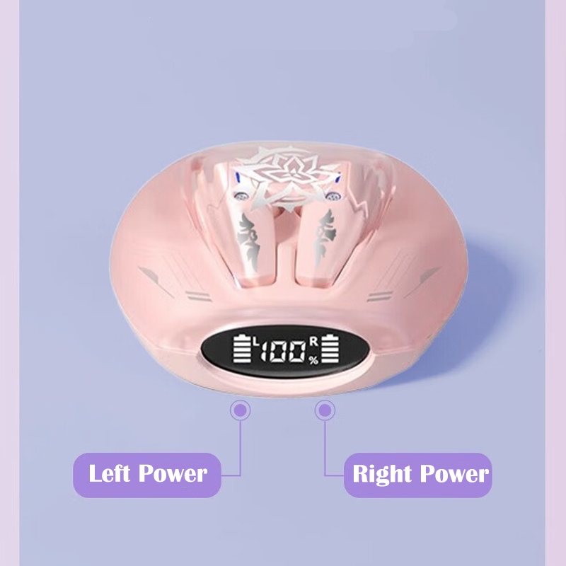 【ฟรีของขวัญ】Honkai Impact 3 Elysia หูฟังบลูทูธไร้สาย 5.3 พร้อมปลายหูฟัง ลดเสียงรบกวน ความล่าช้าต่ํา คุณภาพเสียง HiFi พร้อมป้าย Elysia