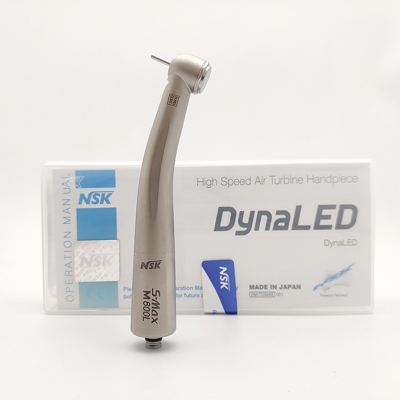 NSK S-MAX M500L M600L M700L Dental Optical Fiber สว่านมือจับความเร็วสูง 2 หลุม 4 หลุม 6 หลุม LED Qui