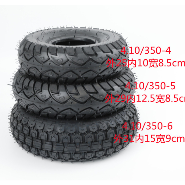 4.10/3.50-4 Tayar Tuib 4.10/3.50-5 ยางในยางนอก 4.10/3.50-6 นิวเมติก Tyre 4.10-4/5/6 3.50-5 สําหรับ 49cc Mini Quad Dirt Bike สกู๊ตเตอร์ ATV Buggy แก๊สสกู๊ตเตอร์ Hummer