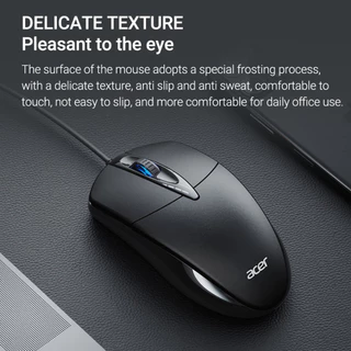 Acer เมาส์มีสาย เงียบ M119 1000DPI Wired Mouse เมาส์ USB เมาส์คอมพิวเตอร์
