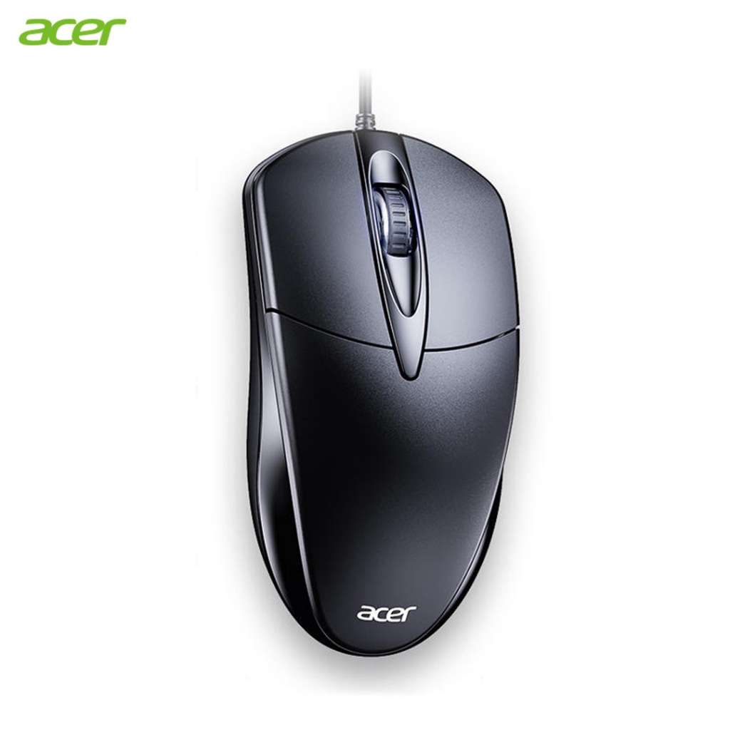 Acer เมาส์มีสาย USB M119 1000DPI เสียงเบส สะดวกสบาย ทนทาน สําหรับสํานักงาน บ้าน เกม แล็ปท็อป เดสก์ท็อป