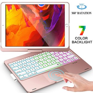 Touchpad Keyboard Case For iPad 7th 8th 9th gen 10th 11th generation 11 A16 Wireless Bluetooth trackpad Keyboard for iPad Pro 11 10.5 air  4 5 air 11 M2 M3 M4 Casing Cover