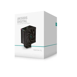 Deepcool AK500S พัดลมระบายความร้อน CPU ดิจิทัล AK500 ท่อความร้อน 5 ท่อ 120 มม. FDB เสียงเงียบ สําหรับ Intel LGA1155 LGA1200 LGA1700 AMD AM5 AM4