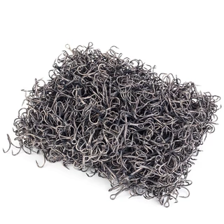 Mustad ตะขอตกปลา เหล็กคาร์บอน 3X 2# 4# 6# 8# 10# 12# 14# 10 ชิ้น