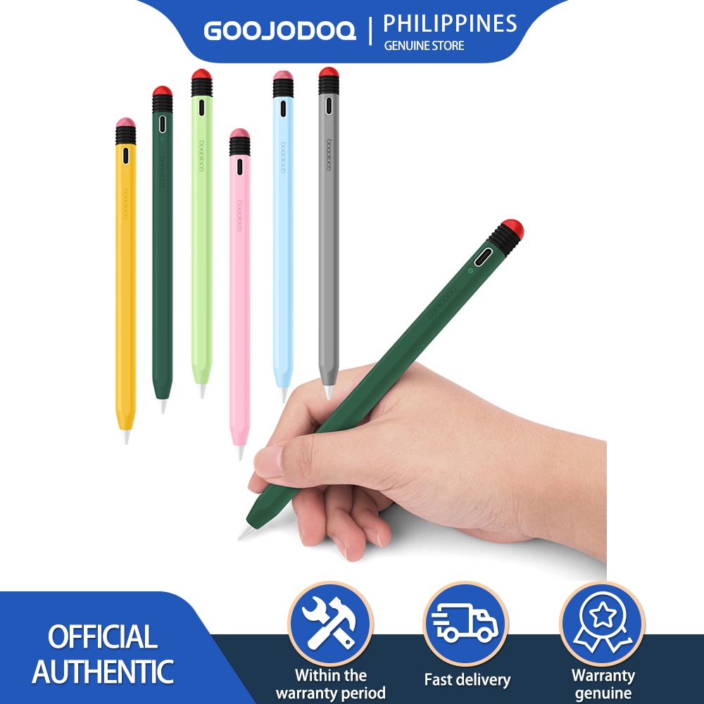 เคสซิลิโคน GOOJODOQ สําหรับปากกาเขียนมือ ใช้ได้กับ iPad Pencil 1, 2 และ Goojodoq 9-13