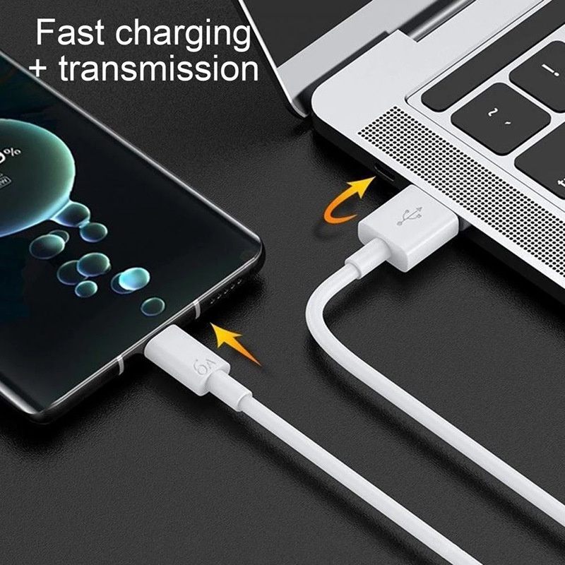 MOJUE สายชาร์จเร็วมาก สายชาร์จ USB Type-c 100W 66W 40W รูปที่ 3