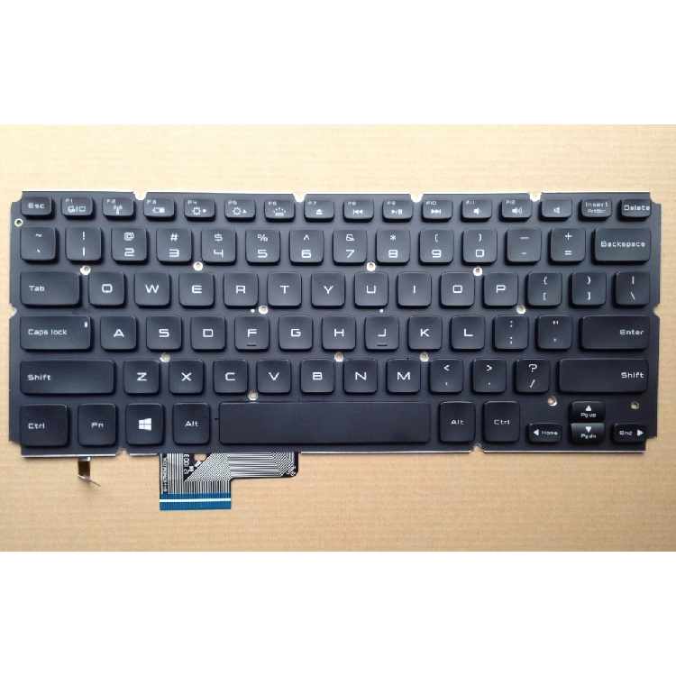 สติ๊กเกอร์สําหรับแล็ปท็อปคีย์บอร์ด dell xps 14 15 l421x l521x p30g yna10