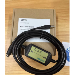 USB-QC30R2 Q00CPU Q06H Q02H การเขียนโปรแกรมดาวน์โหลดสายเข้ากันได้กับสายการเขียนโปรแกรม Mitsubishi Qp