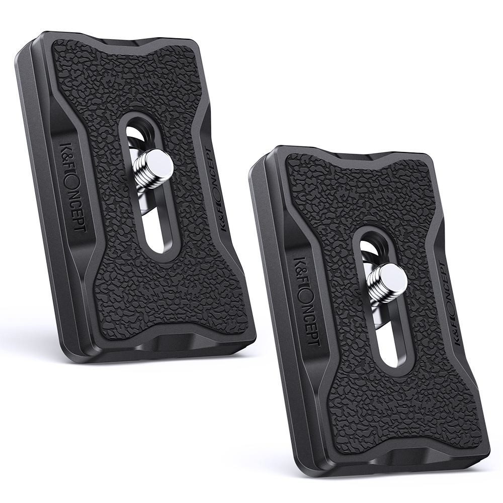 K&f เพลทเมาท์ขาตั้งกล้อง อะลูมิเนียม แบบปลดเร็ว สําหรับกล้อง Arca Swiss