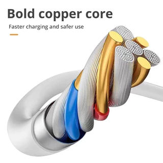 สายชาร์จ 6A Type-C Cable 66W/100W สายชาร์จสำหรับMate 30 40 Pro P20 P30 P40 Pro Nova 8 Se