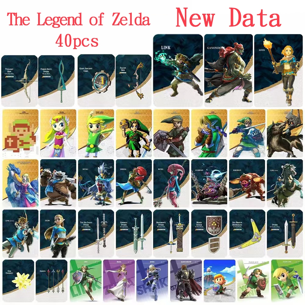 The Legend of Zelda น ้ ําตาแห ่ งอาณาจักร/Breath of the Wild amiibo card